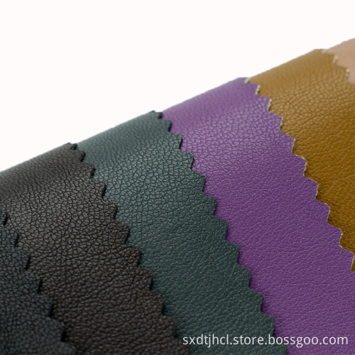 Factory Customized Sheep Grain PU Leather